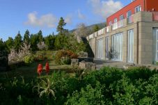 Villa Florasol is a luxurious and modern villa with heated private pool, sauna and unique seaview in Tijarafe, La Palma