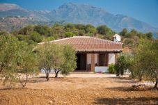 Beautiful villa with fenced private pool and panoramic views. Surrounded by olive trees. Childfriendly. 