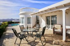 Villa Yana is a one-level villa with private heated pool and sea views. Near beach in Puerto del Carmen, Lanzarote