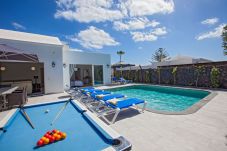 Villa Lola is a large holiday villa with heated private pool and privacy in Puerto del Carmen, Lanzarote