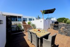 Villa June is luxurious holiday villa with heated private pool and sea view. Great location in Puerto del Carmen, Lanzarote