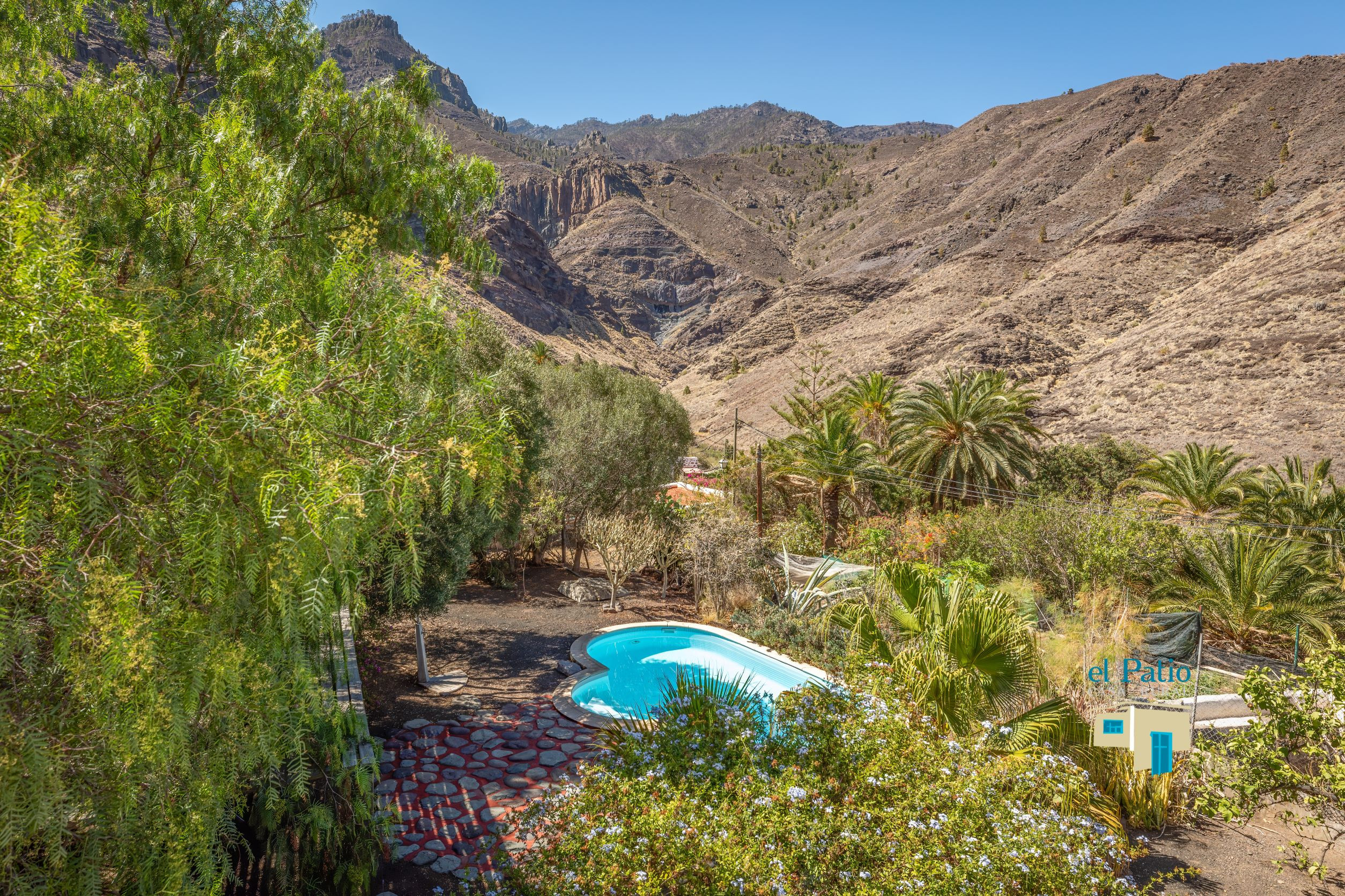 Villa/Dettached house in Agaete - Villa El Patio