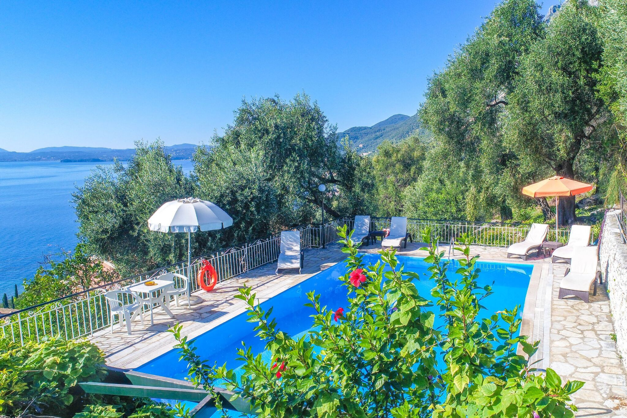 Villa Aspasia | A detached villa with private pool and seaview on Corfu, Greece