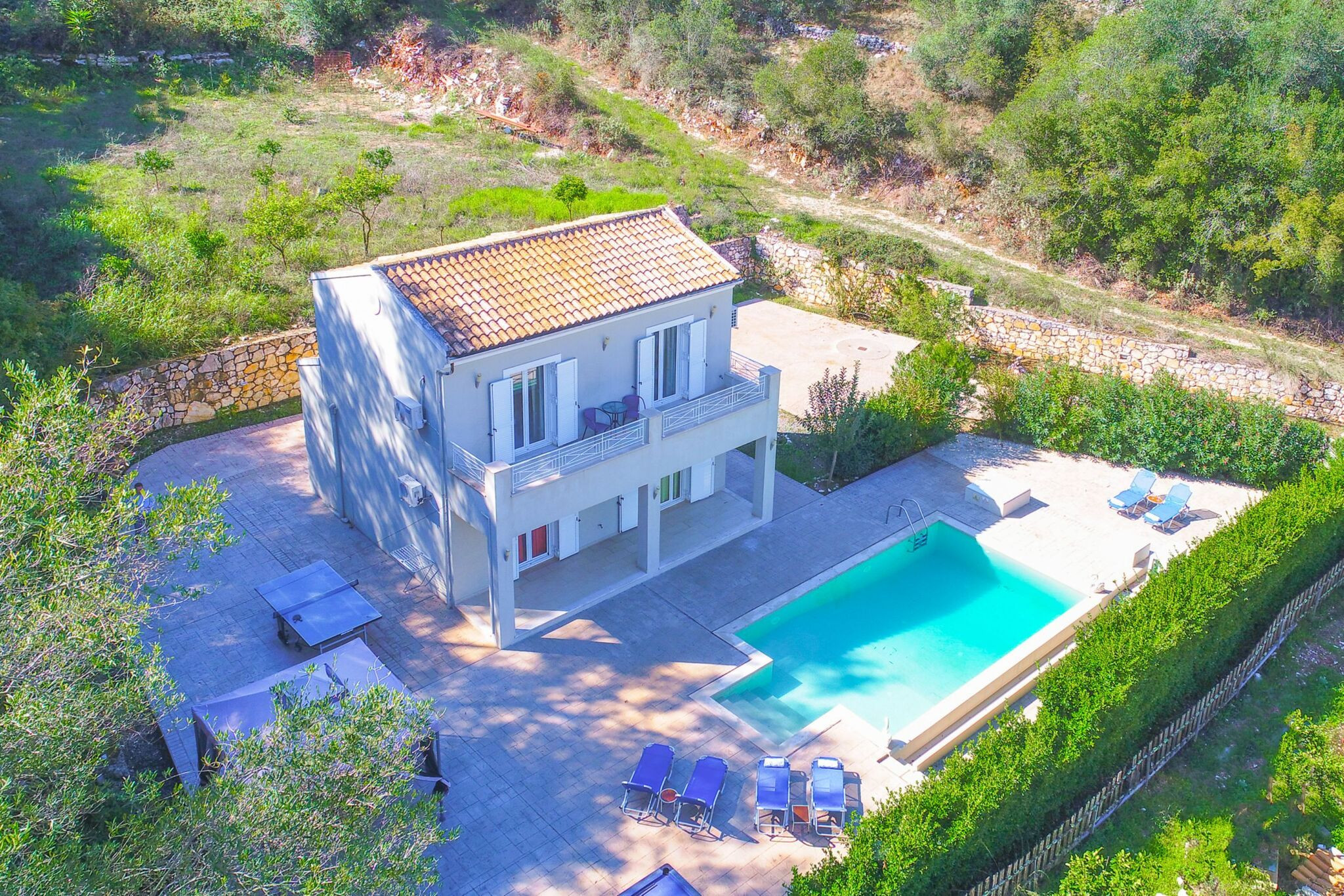 Villa Aphrodite | A detached villa with private pool on Corfu, Greece