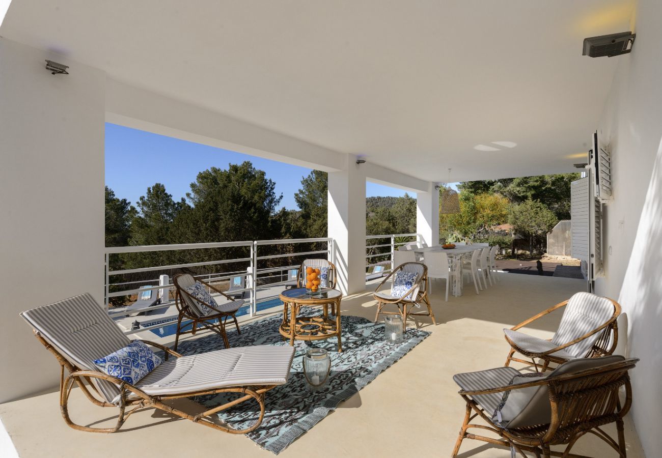 Villa in Sant Josep de Sa Talaia - TARIDA, CAN Villa. Ibiza. Nice house with sea views near the beach of Cala Tarida