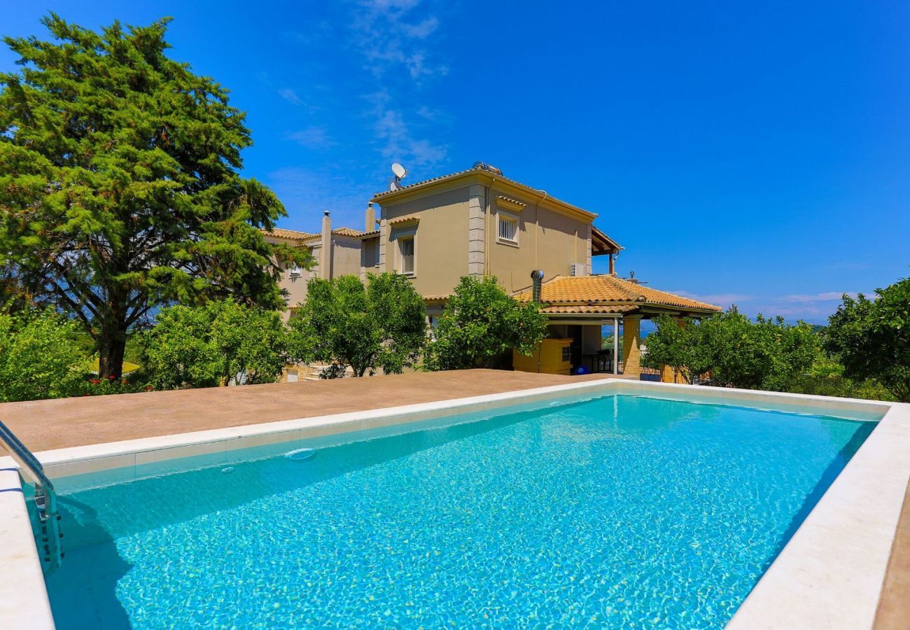 Villa Ambrosia | A semi-detached villa with private pool on Corfu, Greece 