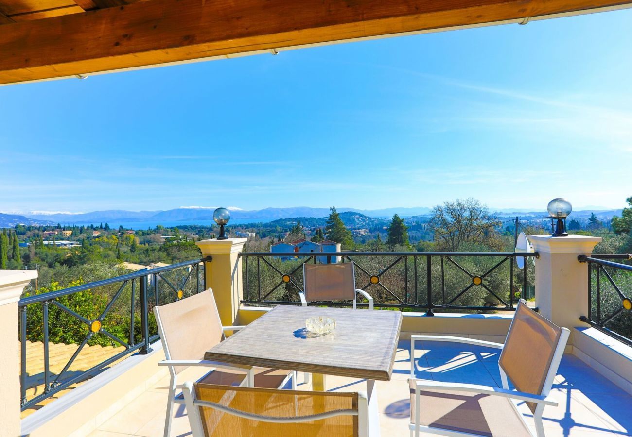 Villa Ambrosia | A semi-detached villa with private pool on Corfu, Greece