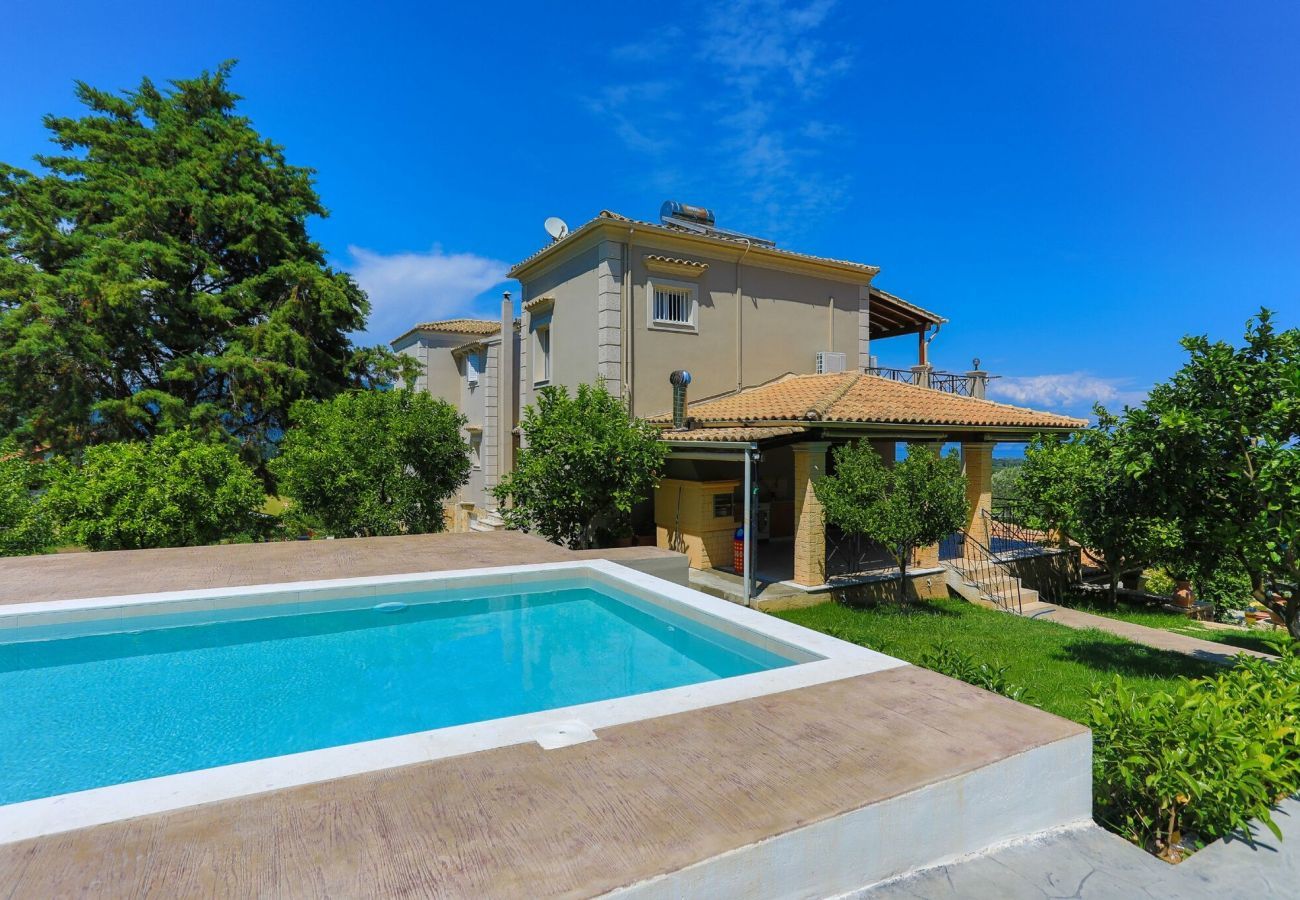 Villa Ambrosia | A semi-detached villa with private pool on Corfu, Greece 