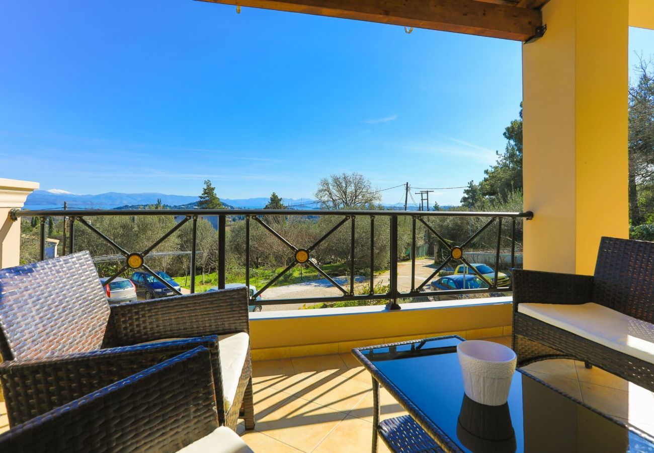 Villa Ambrosia | A semi-detached villa with private pool on Corfu, Greece