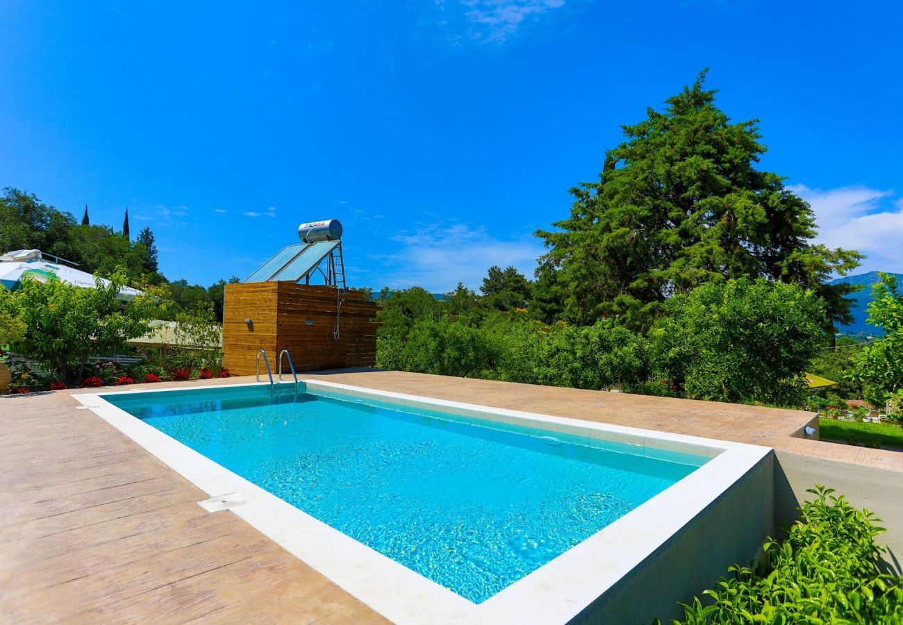 Villa Ambrosia | A semi-detached villa with private pool on Corfu, Greece