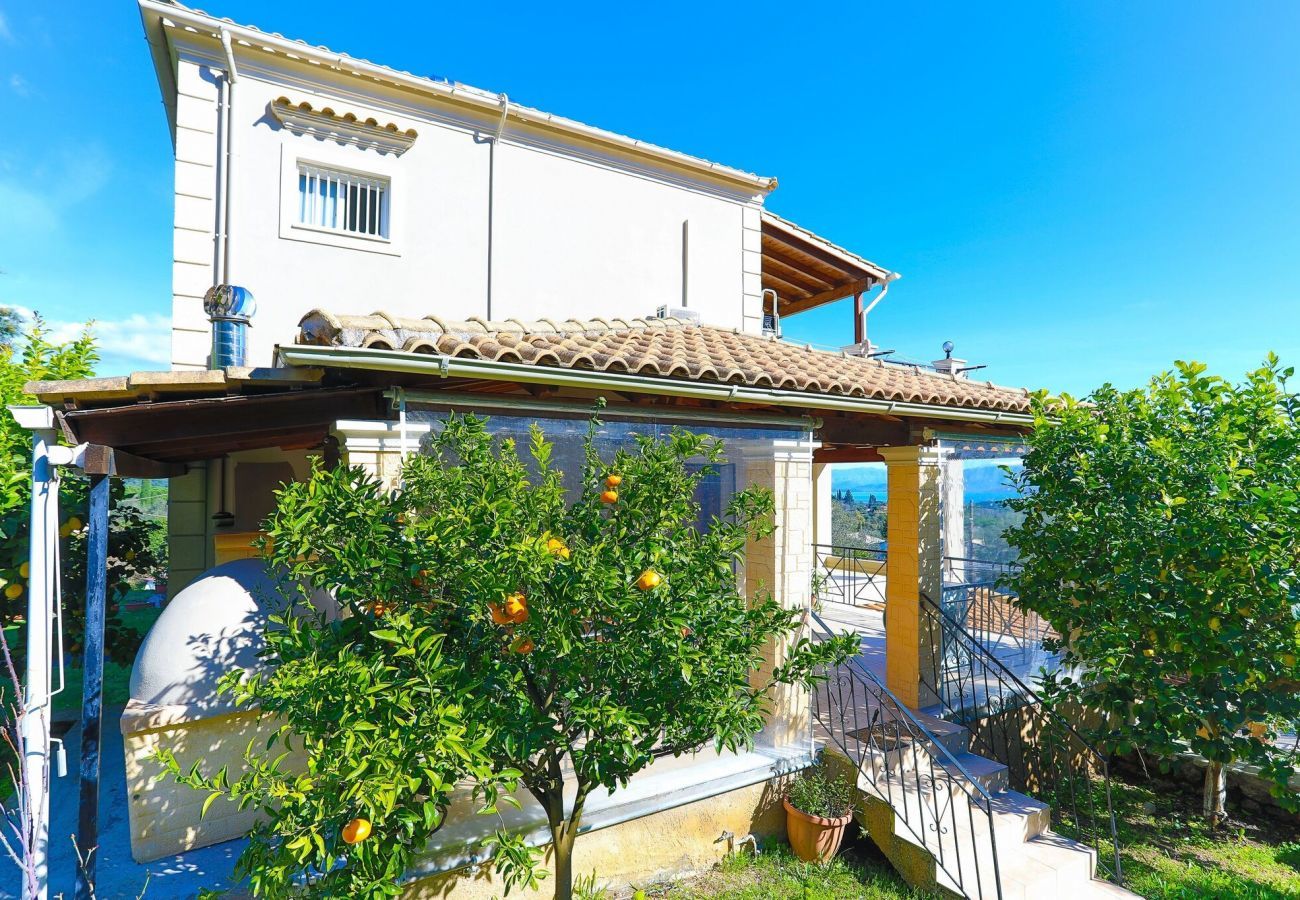 Villa Ambrosia | A semi-detached villa with private pool on Corfu, Greece