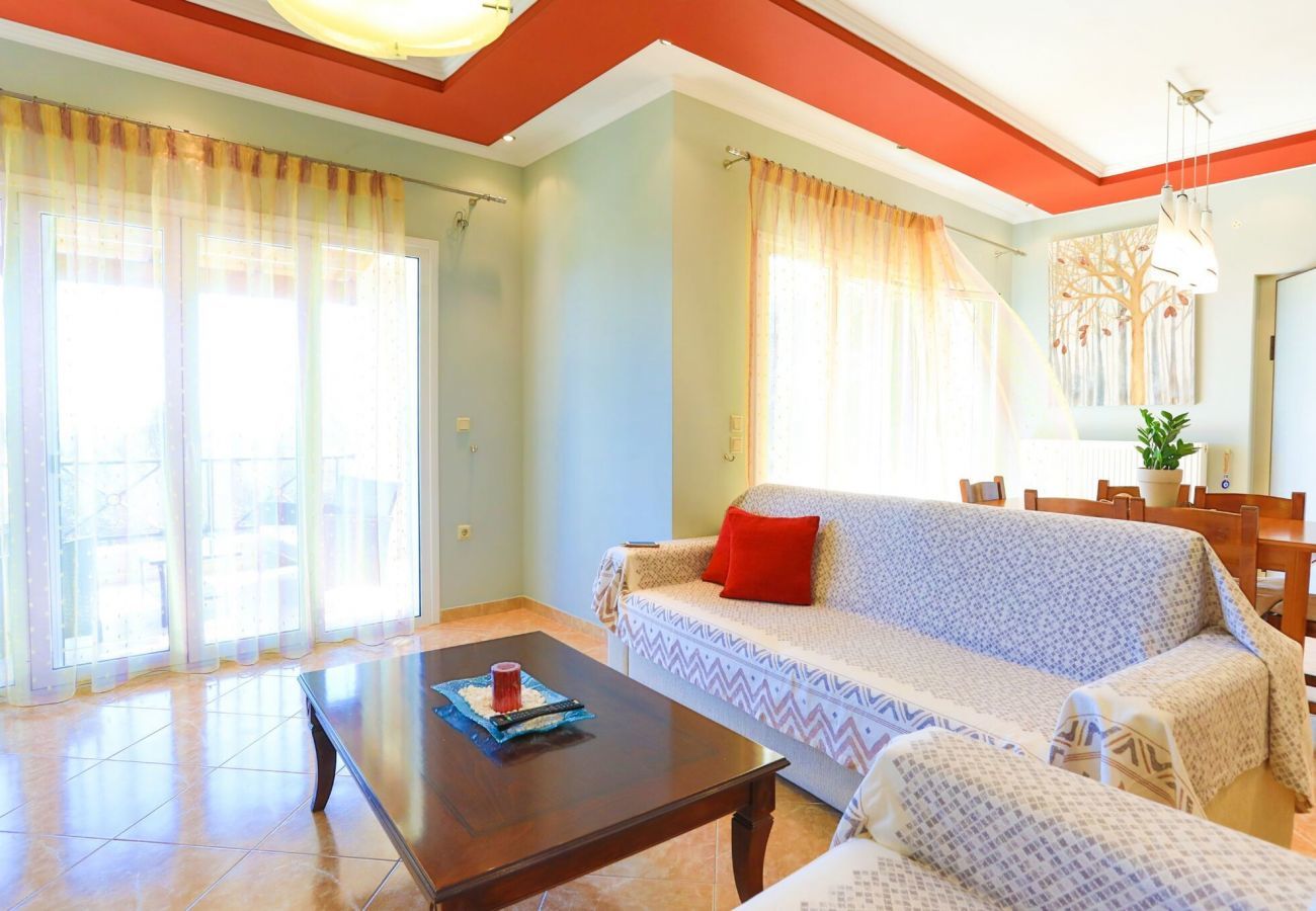 Villa Ambrosia | A semi-detached villa with private pool on Corfu, Greece