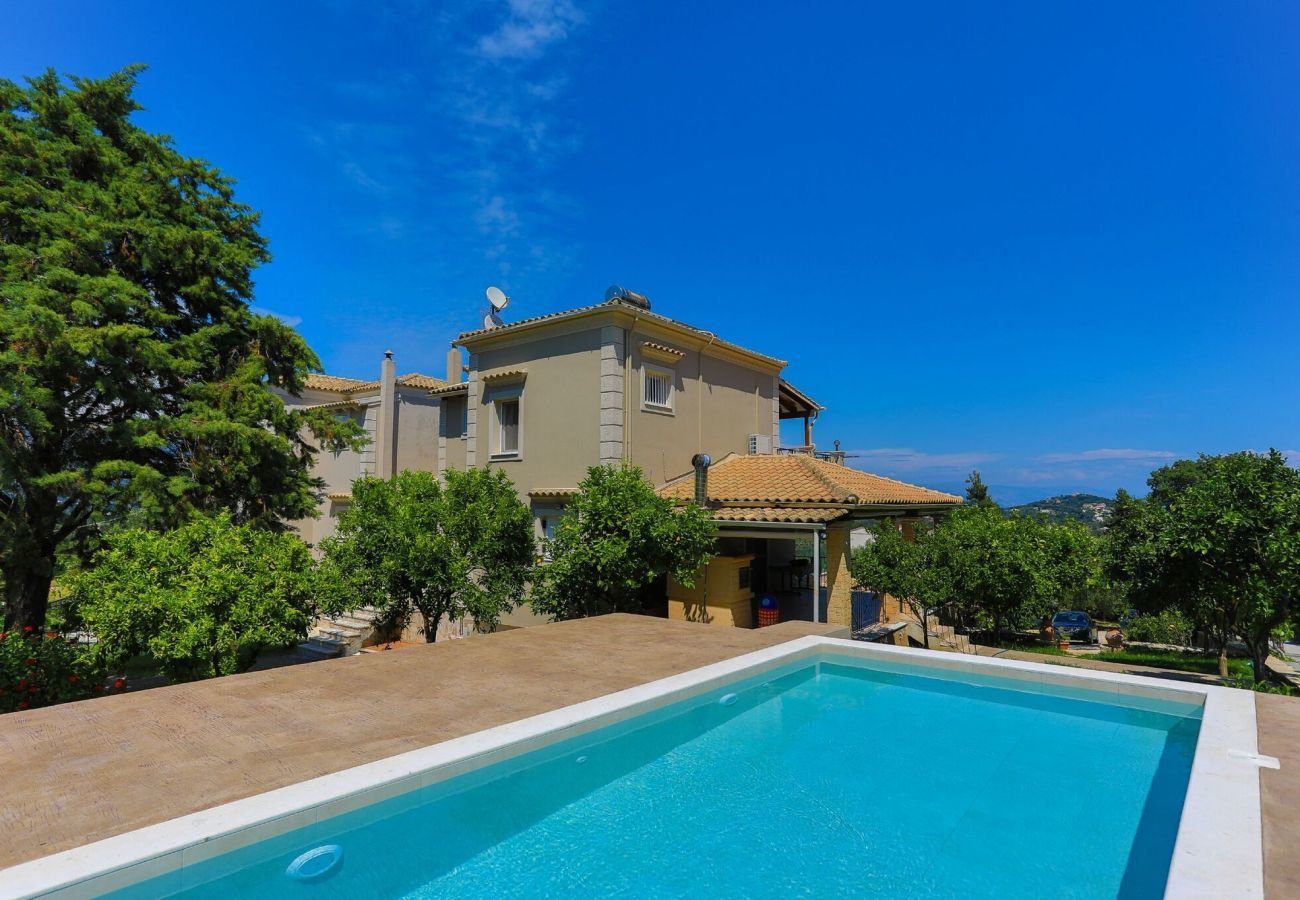 Villa Ambrosia | A semi-detached villa with private pool on Corfu, Greece