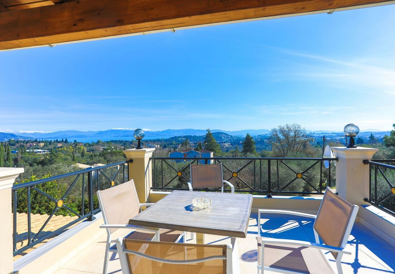 Villa Ambrosia | A semi-detached villa with private pool on Corfu, Greece
