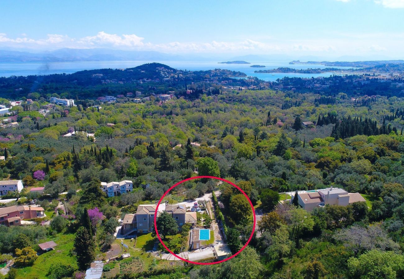 Villa Ambrosia | A semi-detached villa with private pool on Corfu, Greece