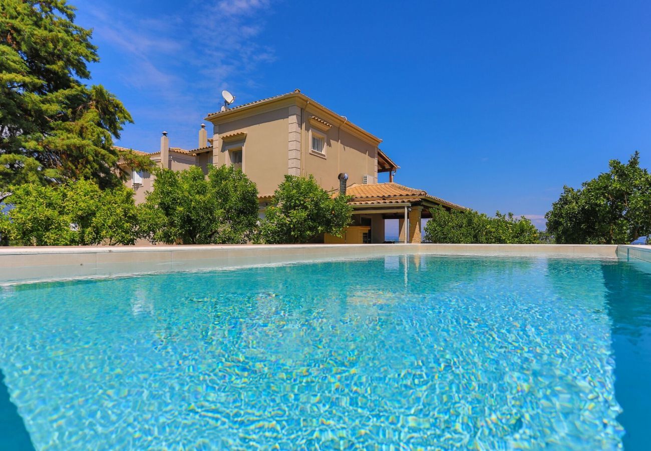 Villa Ambrosia | A semi-detached villa with private pool on Corfu, Greece