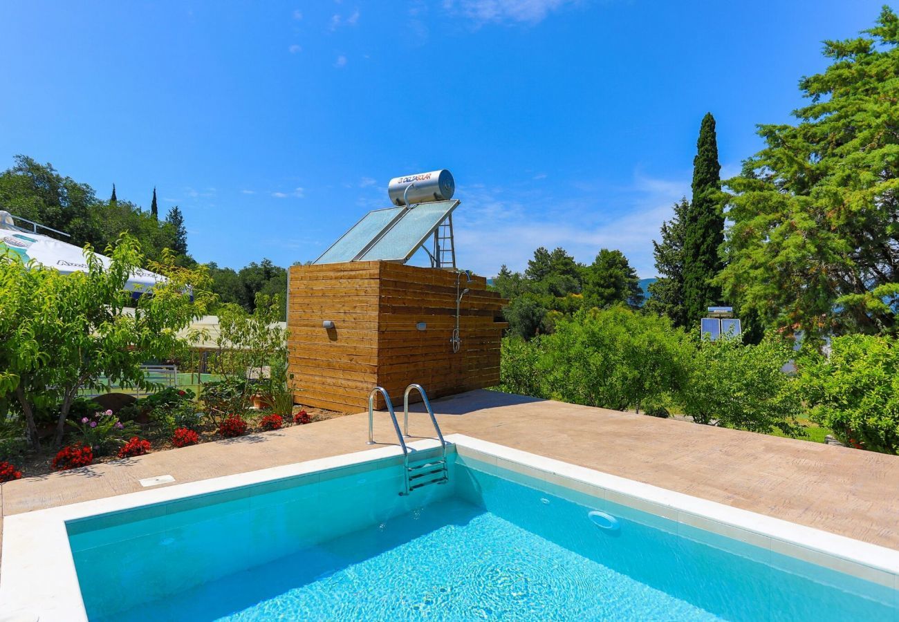 Villa Ambrosia | A semi-detached villa with private pool on Corfu, Greece