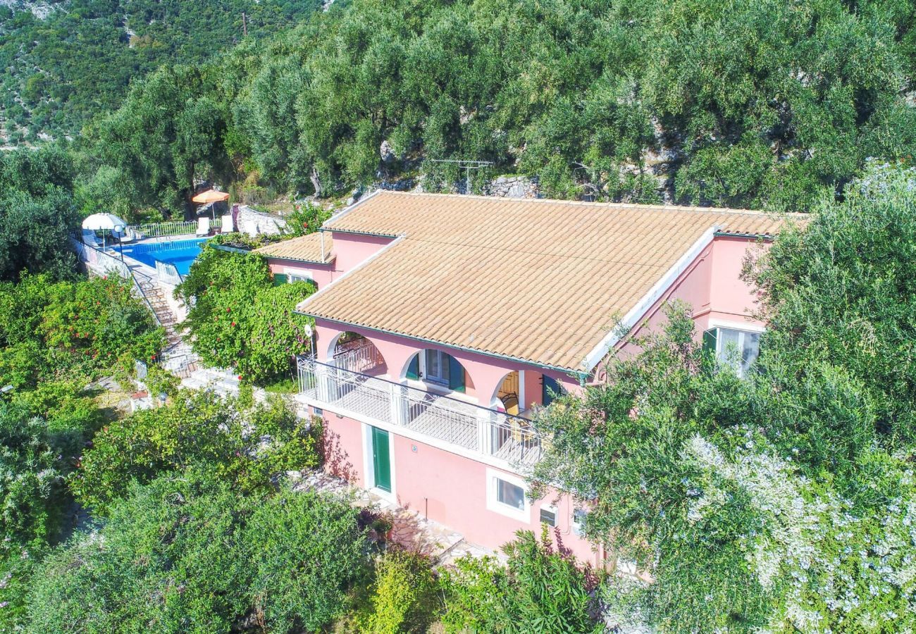Villa Aspasia | A detached villa with private pool and seaview on Corfu, Greece