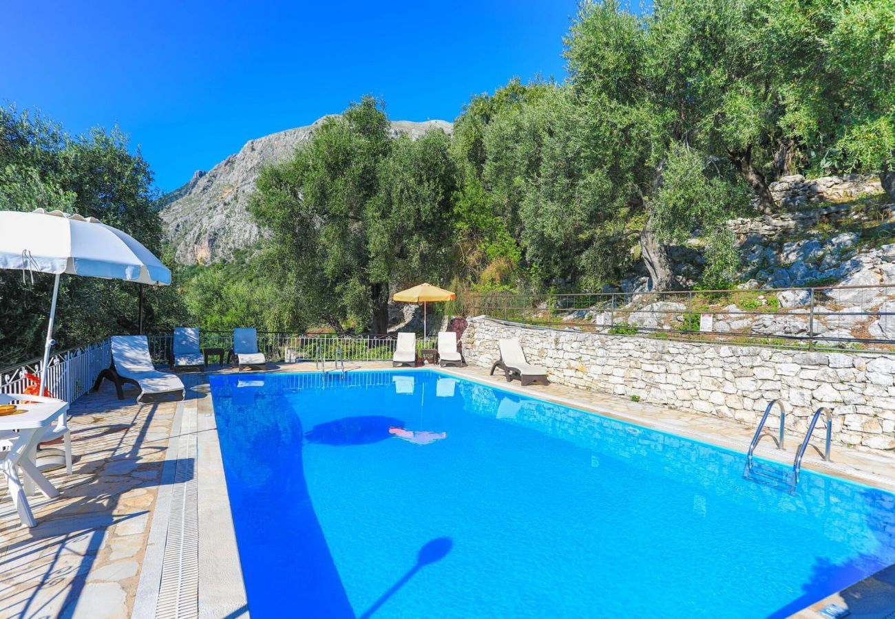 Villa Aspasia | A detached villa with private pool and seaview on Corfu, Greece