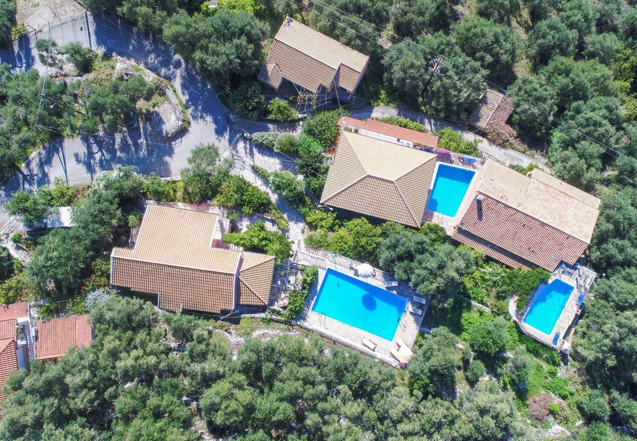 Villa Aspasia | A detached villa with private pool and seaview on Corfu, Greece