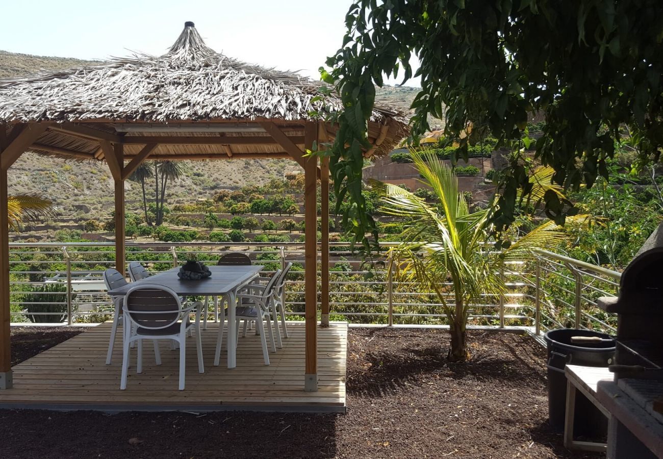 Finca Telde for a relaxing holiday with large groups. With private pool and nice hiking trails in Telde, Gran Canaria