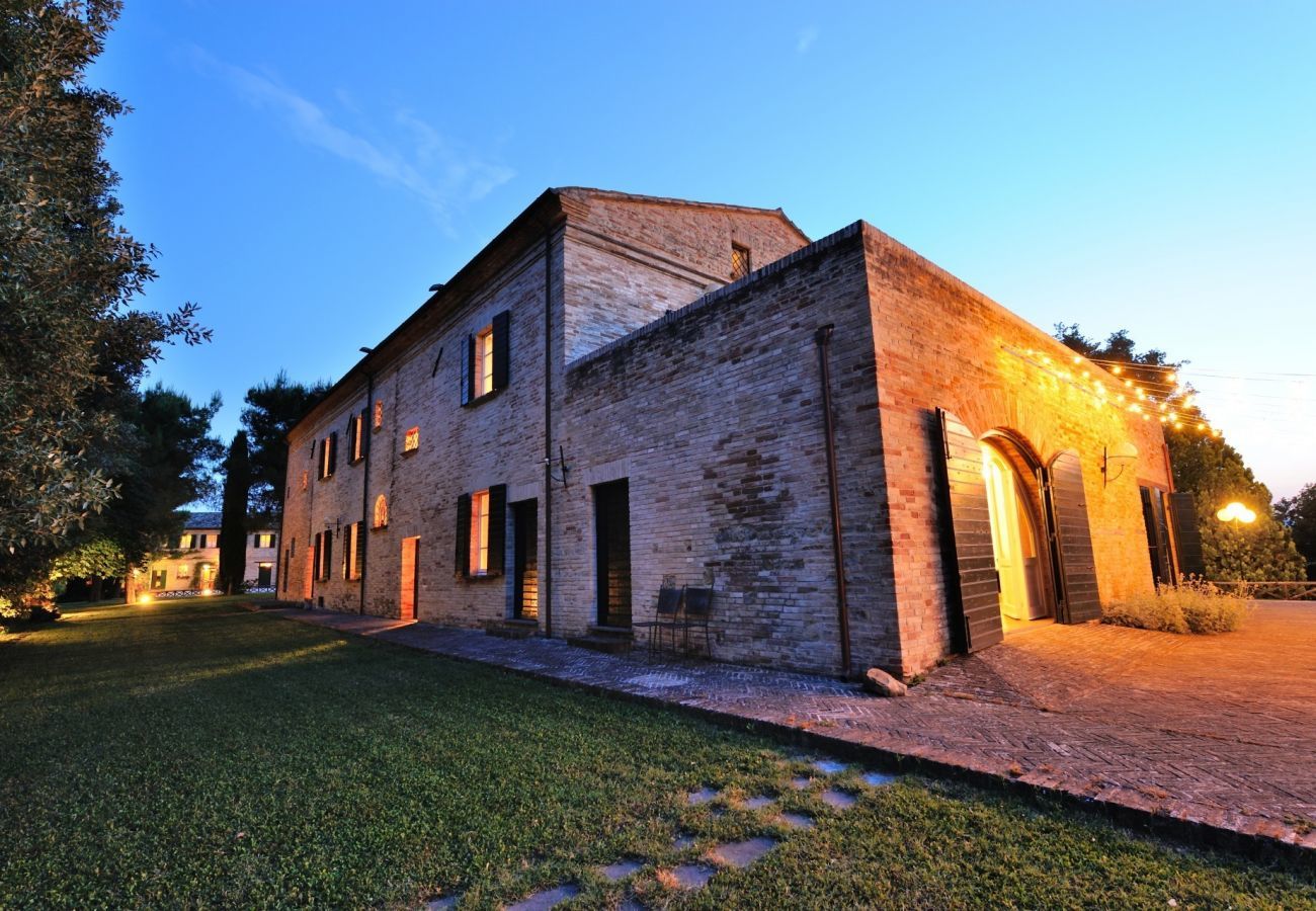 Villa Storica is a luxurious dreamvilla with private pool and vineyard in Le Marche, Italy