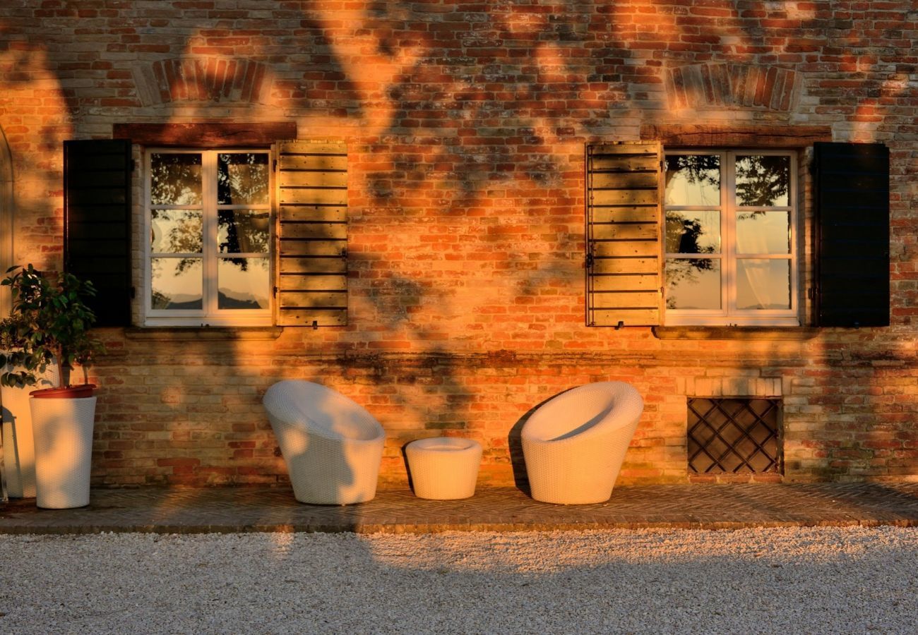 Villa Storica is a luxurious dreamvilla with private pool and vineyard in Le Marche, Italy