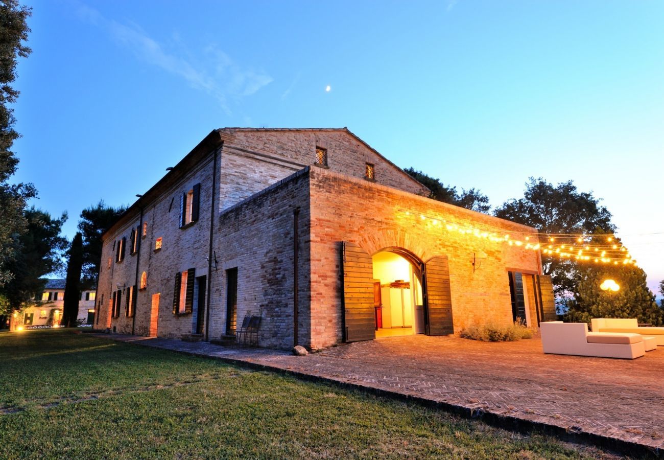 Villa Storica is a luxurious dreamvilla with private pool and vineyard in Le Marche, Italy