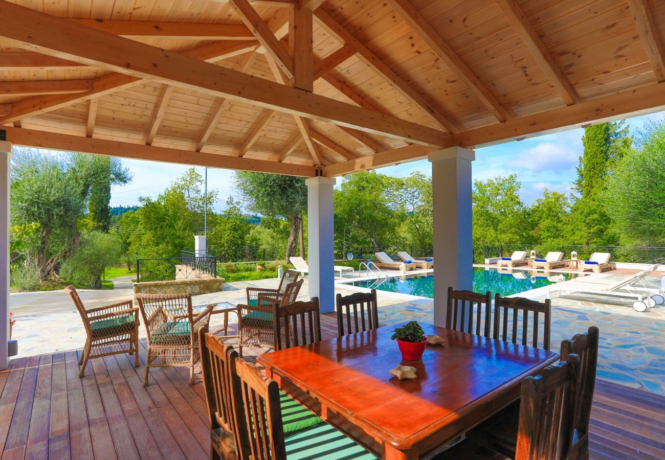 Villa Anthousa | A detached villa with private pool on Corfu, Greece