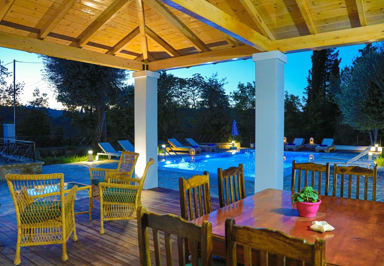 Villa Anthousa | A detached villa with private pool on Corfu, Greece