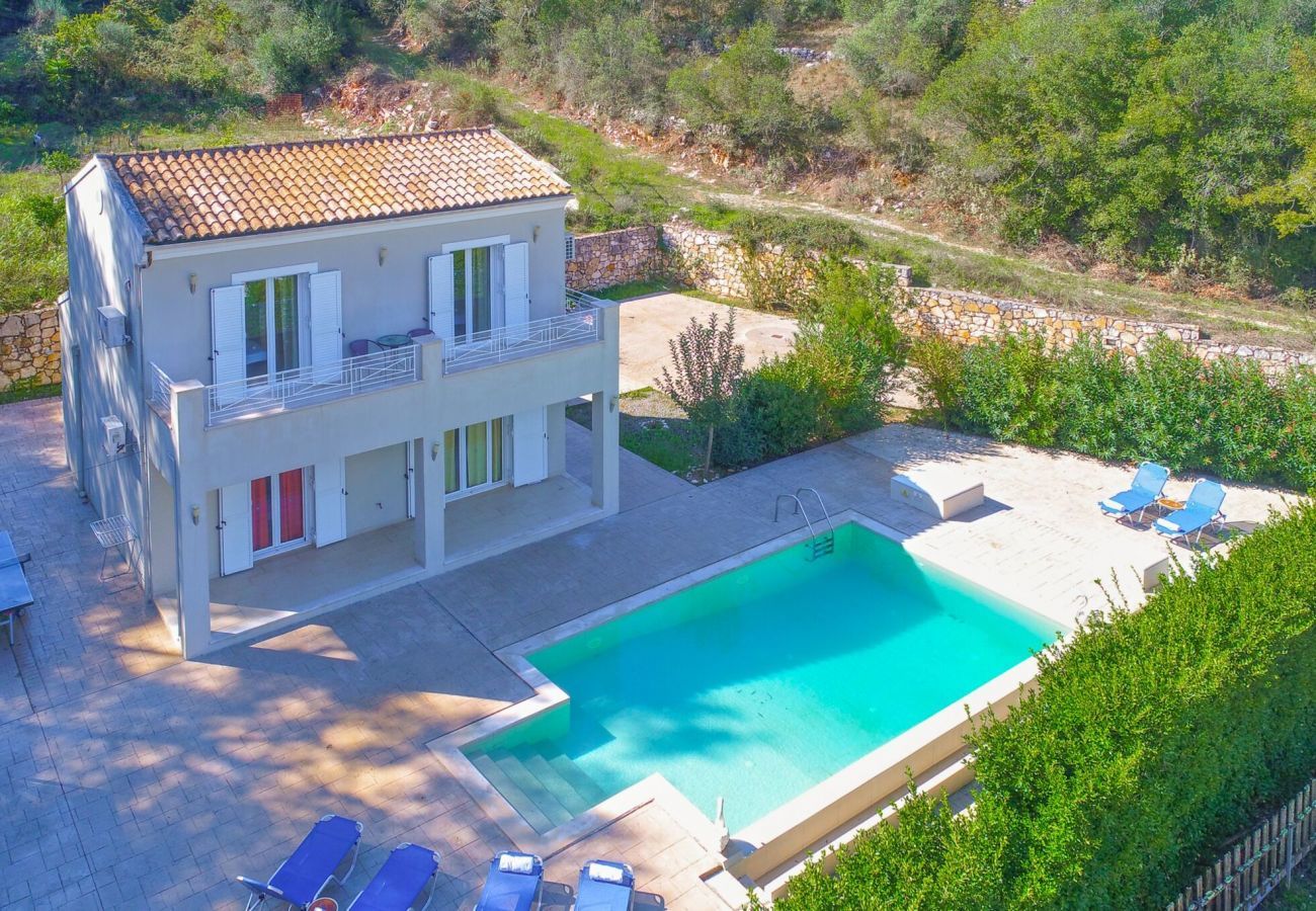 Villa Aphrodite | A detached villa with private pool on Corfu, Greece