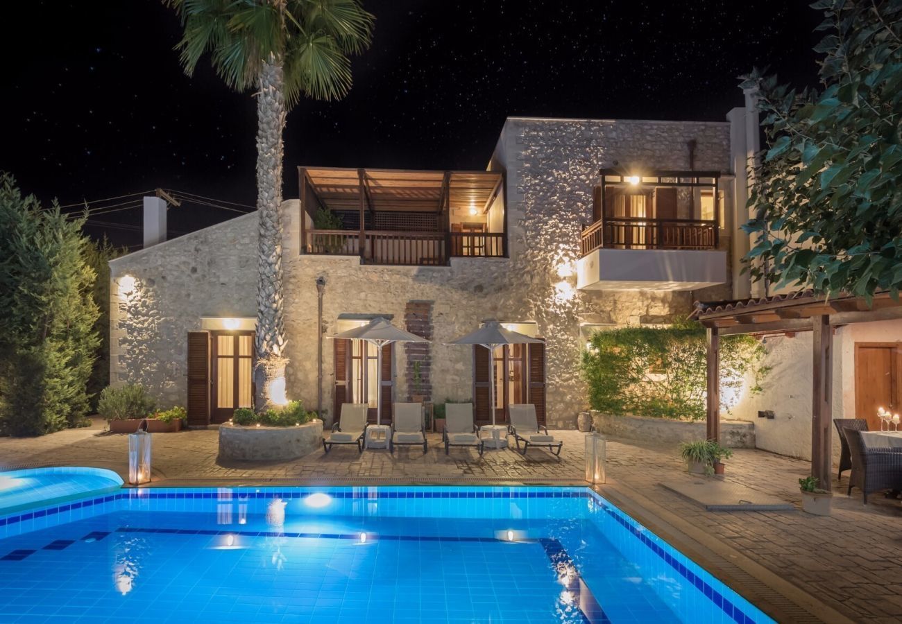 Villa Sirena | A semi-detached villa with private pool on Crete, Greece