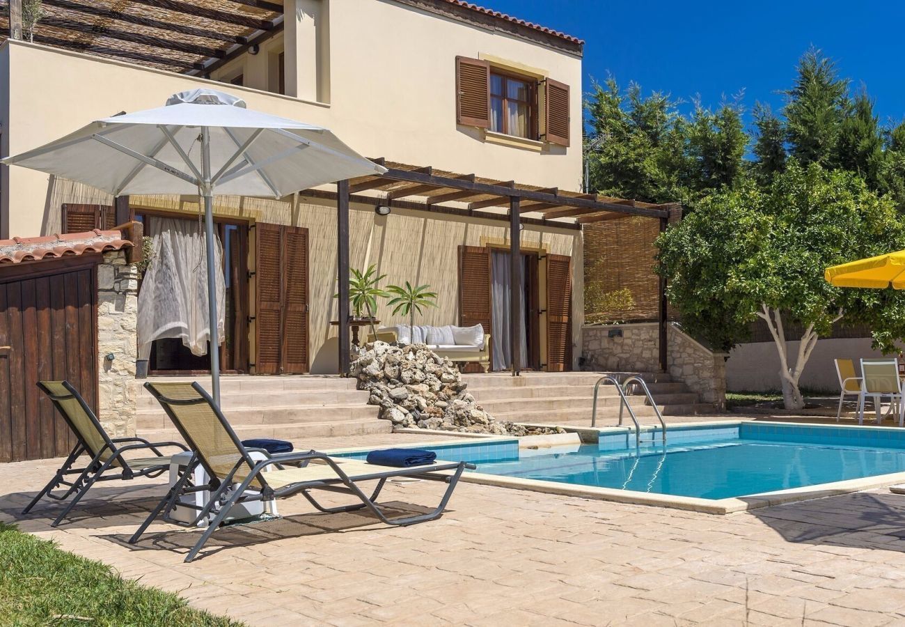  Villa Stacia | A detached villa with private pool on Crete, Greece