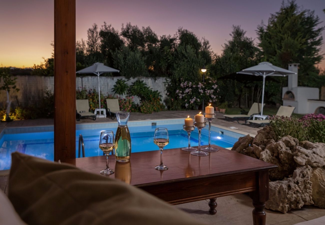  Villa Stacia | A detached villa with private pool on Crete, Greece