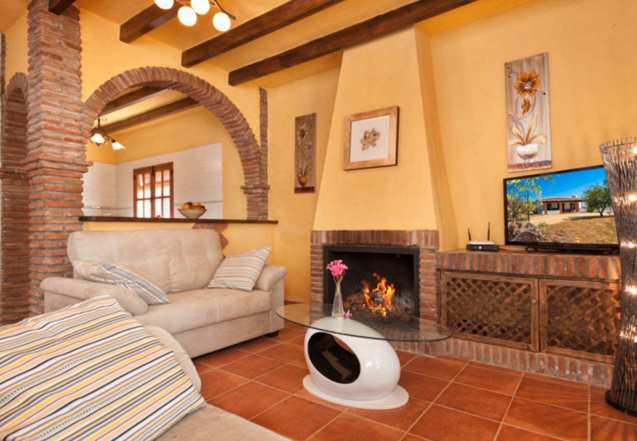 Beautiful villa with fenced private pool and panoramic views. Surrounded by olive trees. Childfriendly. 