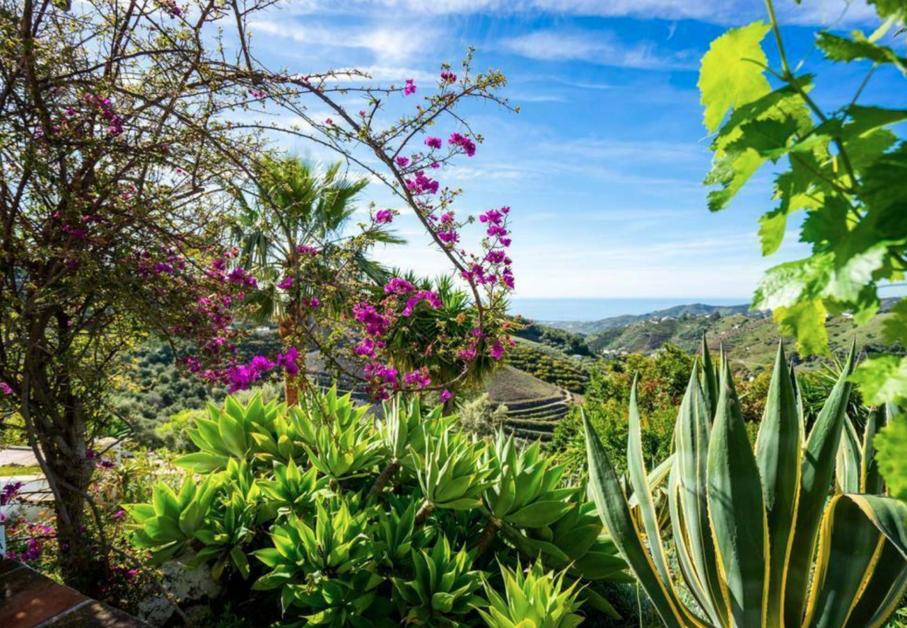 Beautiful finca with amazing panoramic views and a private pool. Close to the picturesque town Frigiliana.