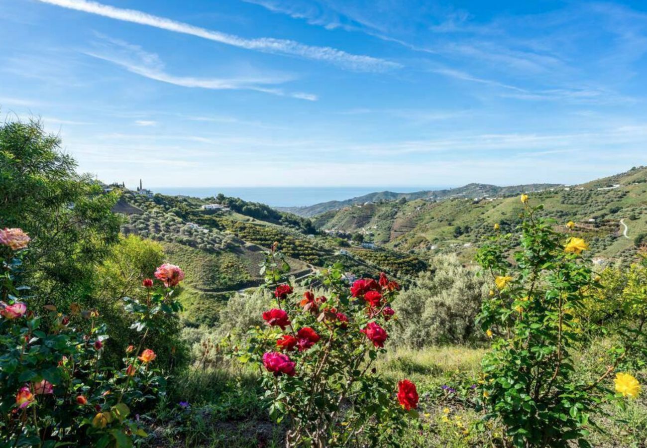 Beautiful finca with amazing panoramic views and a private pool. Close to the picturesque town Frigiliana.