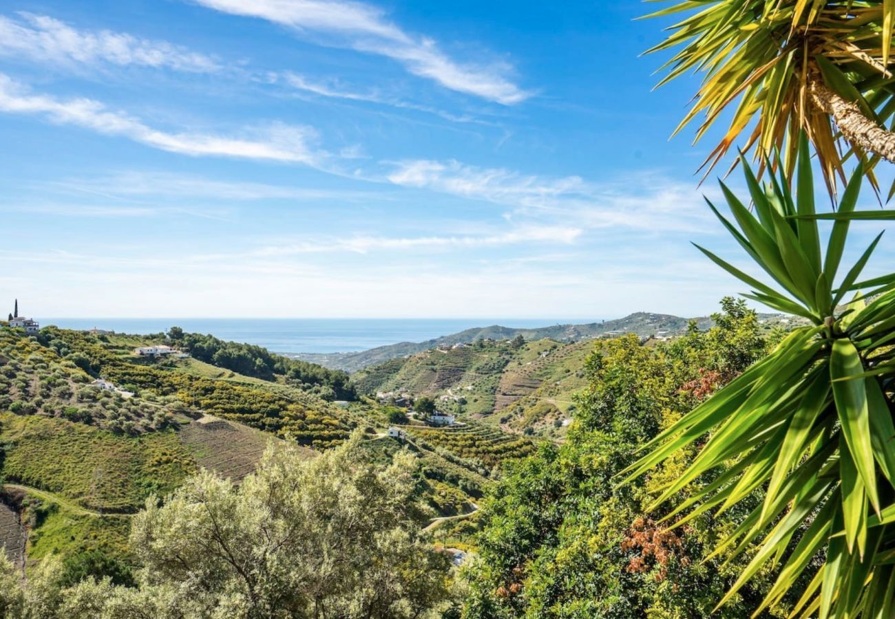 Beautiful finca with amazing panoramic views and a private pool. Close to the picturesque town Frigiliana.