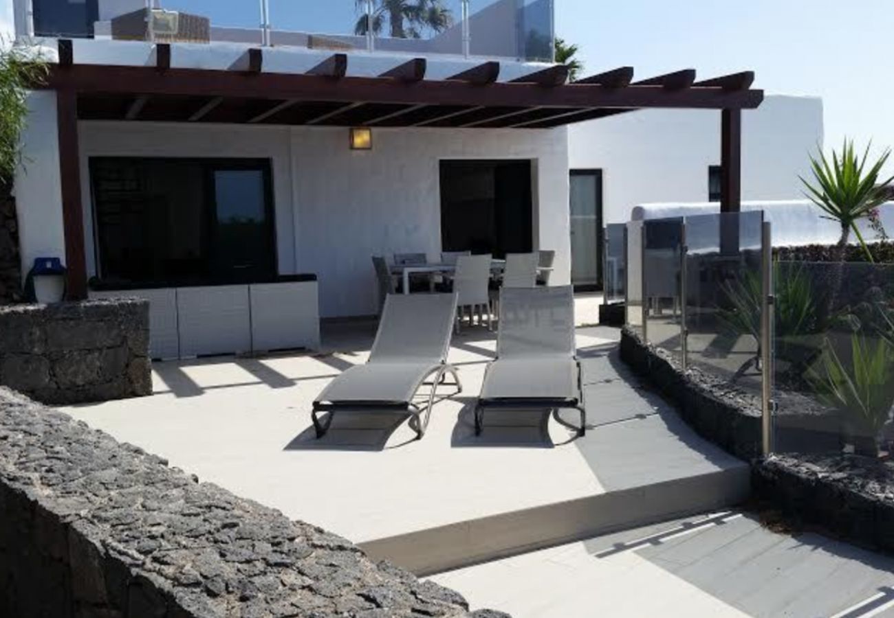 Villa Lexy is a holiday home with heated private pool and seaview in Los Mojones, Puerto del Carmen, Lanzarote