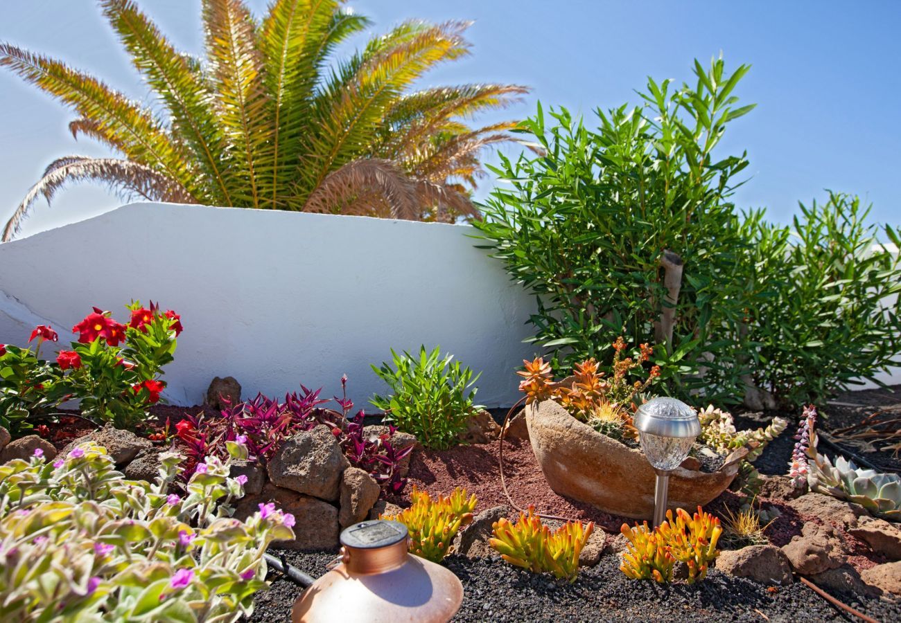 Casa Lily is a tropical holiday home with heated private pool in the Los Mojones area, Puerto del Carmen, Lanzarote