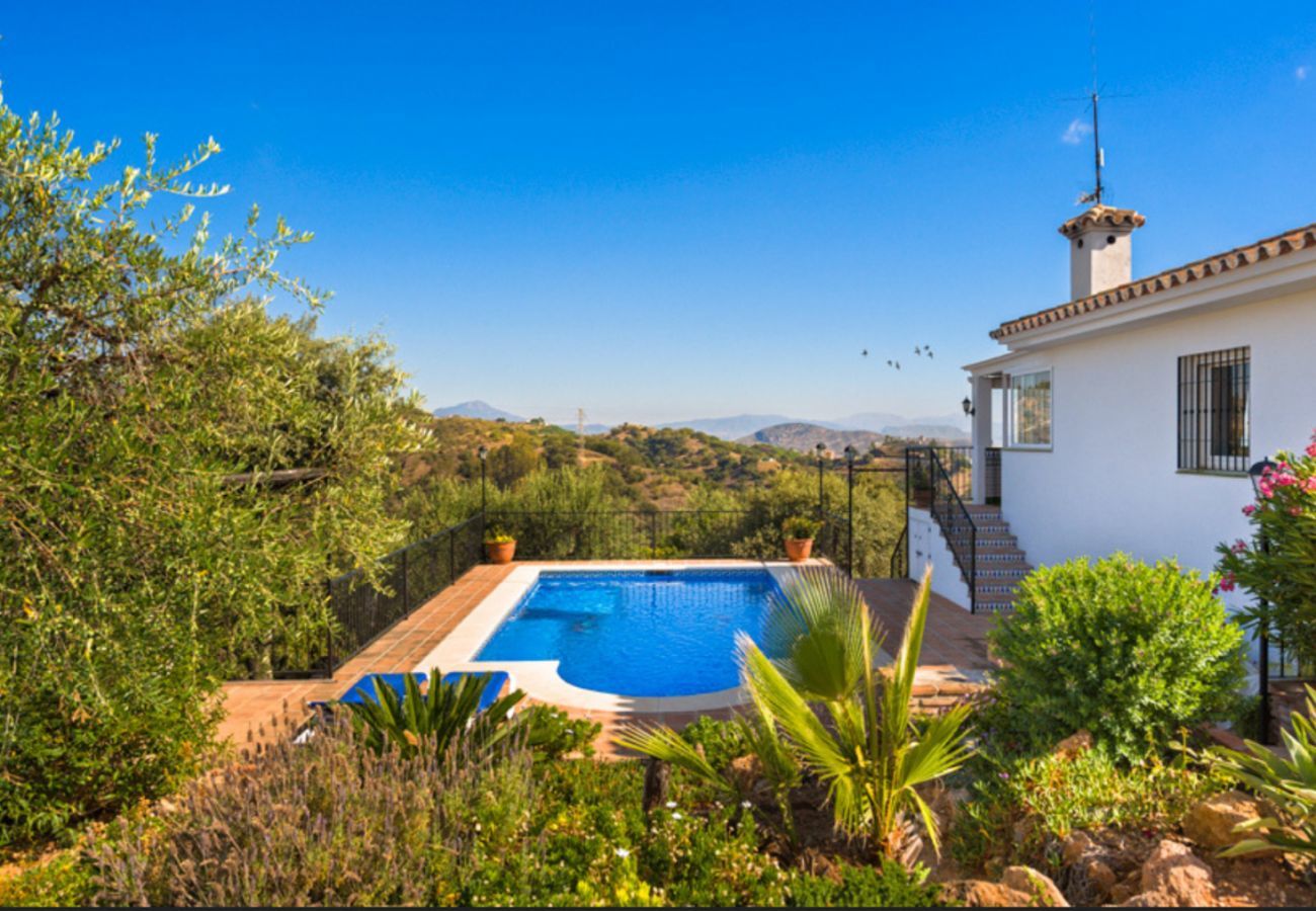 Villa Naranja has a private pool, garden with fruit orchard and lots of privacy. In Alhaurin el Grande, Andalusië