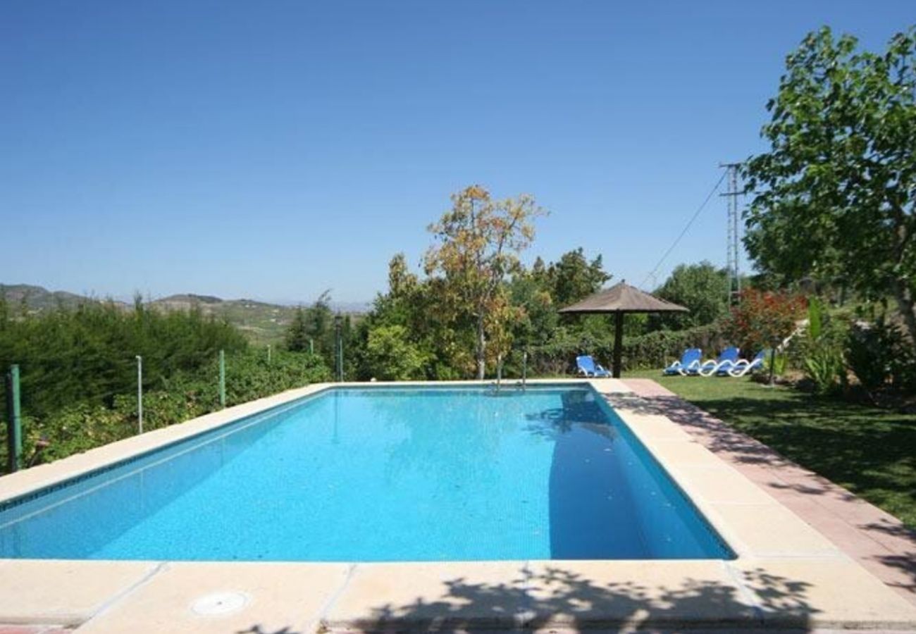 Finca de la Torre with heated private pool, garden with fruit trees and lots of privacy in Alhaurin de la Torre, Andalusië