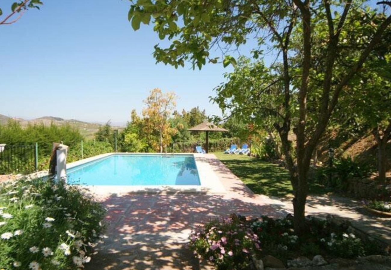 Finca de la Torre with heated private pool, garden with fruit trees and lots of privacy in Alhaurin de la Torre, Andalusië