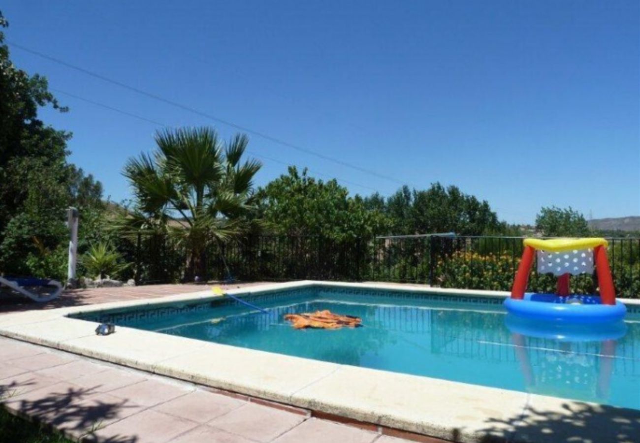 Finca de la Torre with heated private pool, garden with fruit trees and lots of privacy in Alhaurin de la Torre, Andalusië