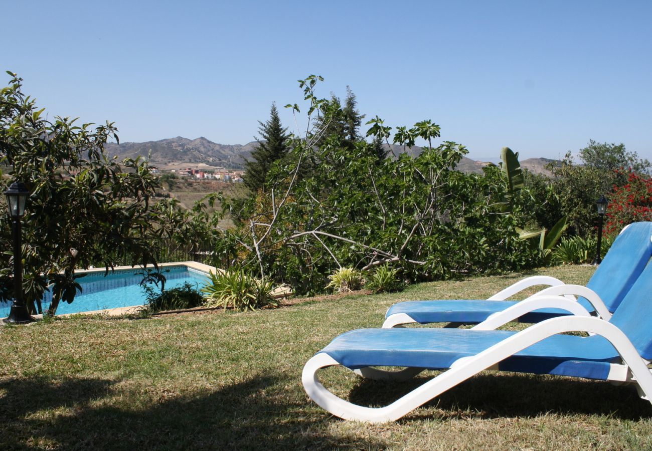 Finca de la Torre with heated private pool, garden with fruit trees and lots of privacy in Alhaurin de la Torre, Andalusië