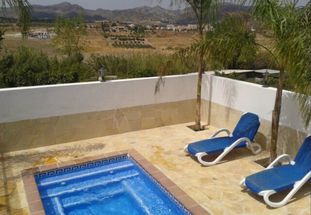 Finca de la Torre with heated private pool, garden with fruit trees and lots of privacy in Alhaurin de la Torre, Andalusië