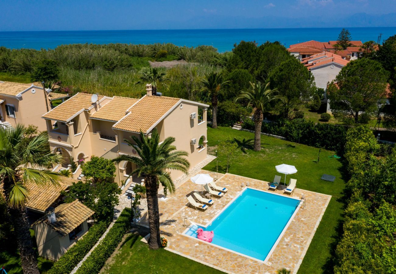 Villa Roda is a detached villa with private pool and walking distance from the beach in Roda, Corfu