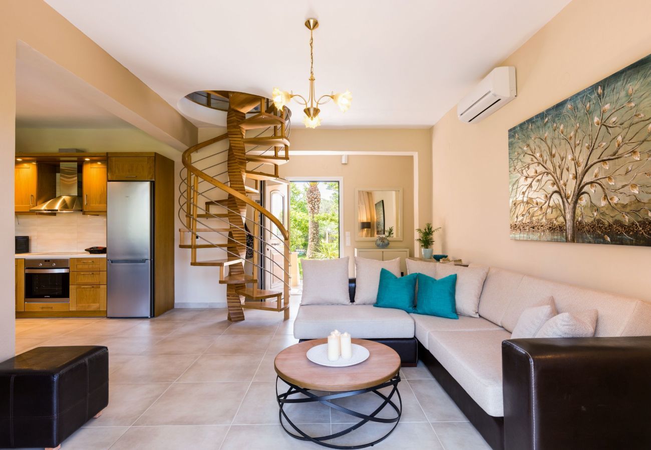 Villa Roda is a detached villa with private pool and walking distance from the beach in Roda, Corfu