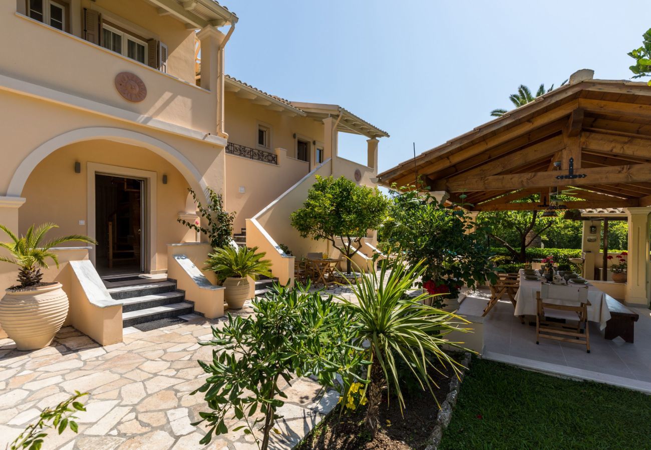 Villa Roda is a detached villa with private pool and walking distance from the beach in Roda, Corfu
