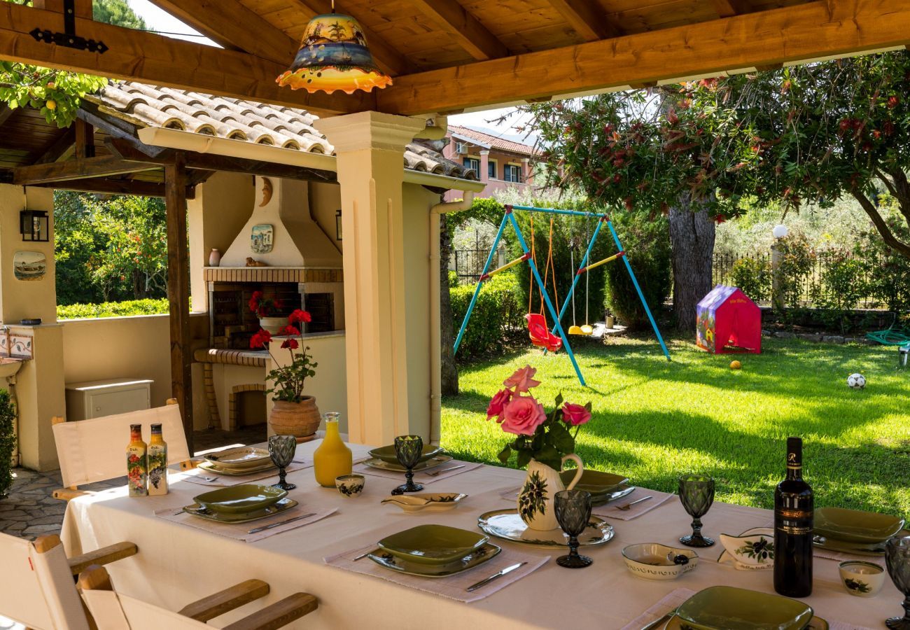 Villa Roda is a detached villa with private pool and walking distance from the beach in Roda, Corfu